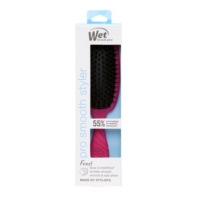 Pro Smooth Styler Brush - Pink Frost