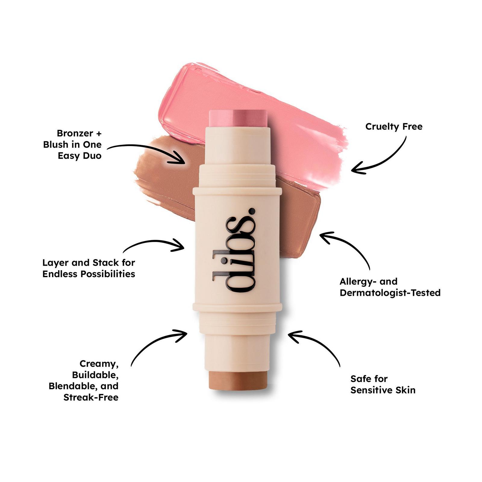 Desert Island Duo Blush + Bronzer Stick Mini - Shade 2 - You Do You / Mood Boost