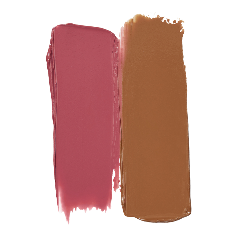 Desert Island Duo Blush + Bronzer Stick Mini - Shade 5.5 - Wine Not/Cocoa Kiss