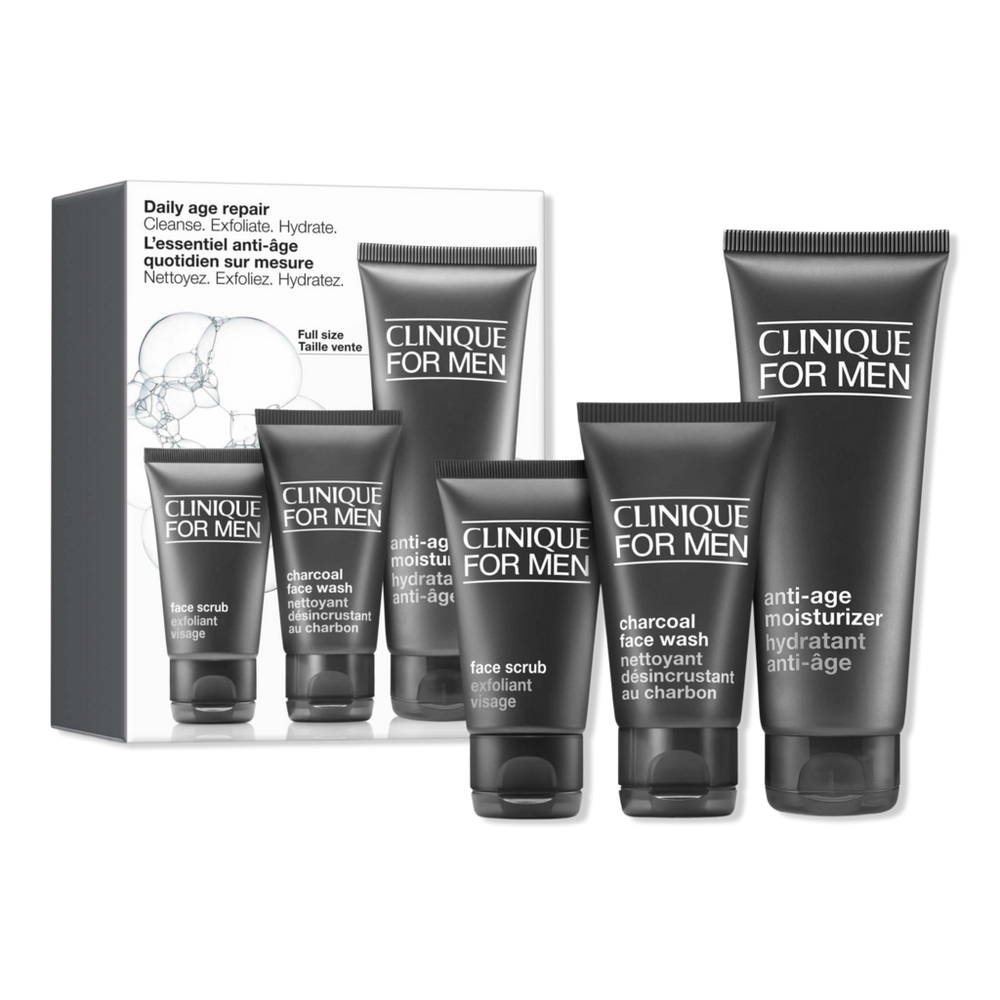 Clinique for Men Daily Age Repair Men's Skincare Set