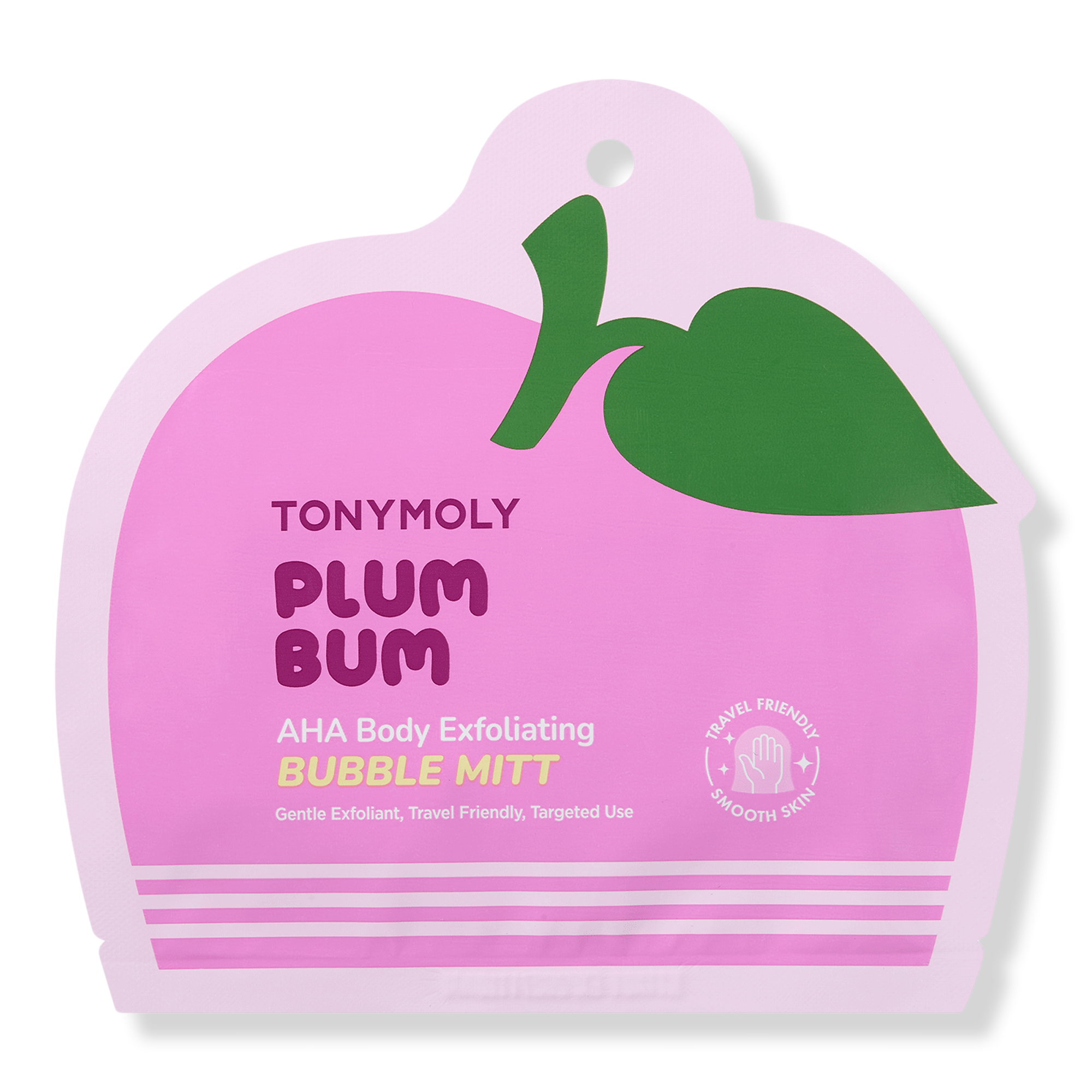 TONYMOLY Plum Bum AHA Body Exfoliating Mitt #1
