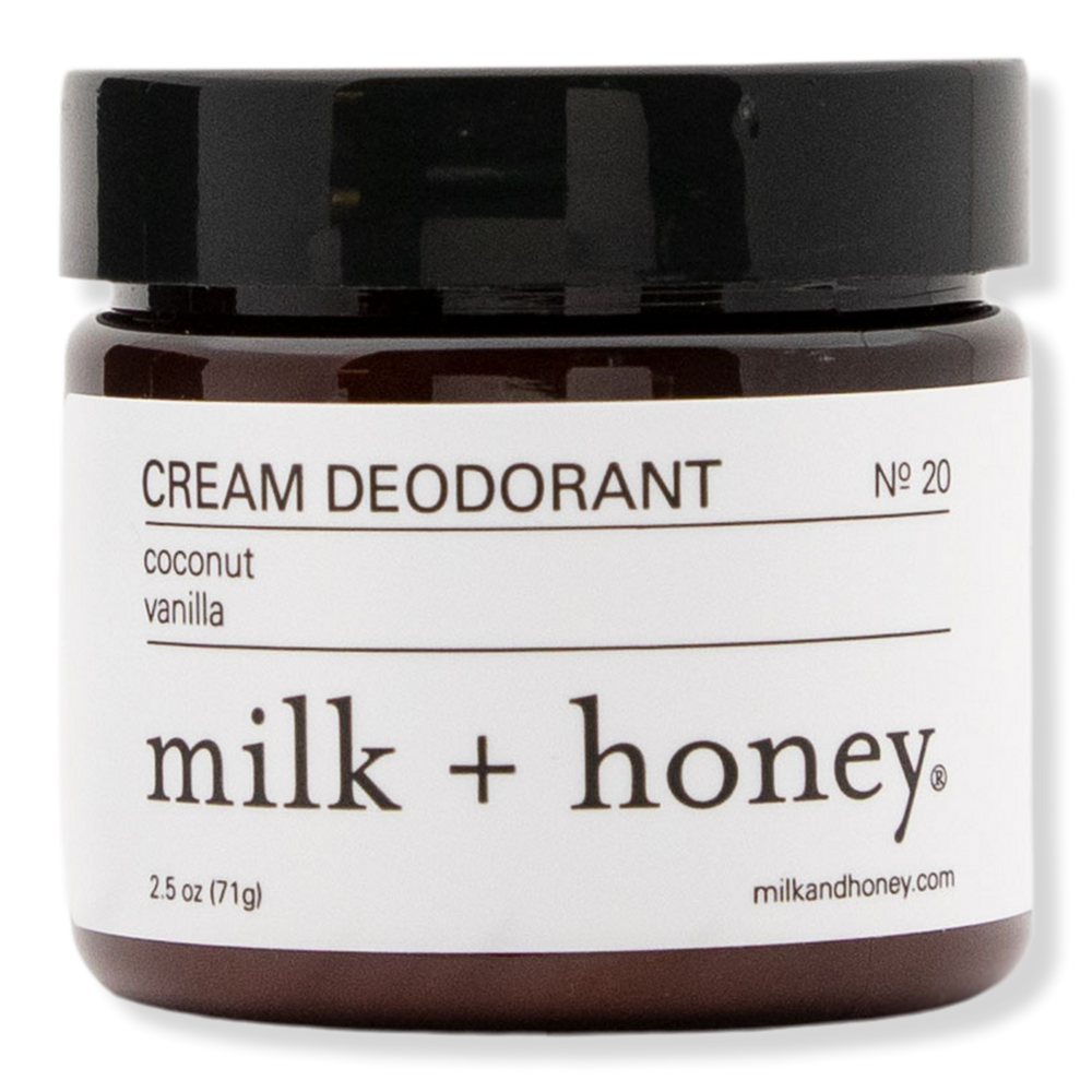 Milk + Honey Cream Deodorant - Coconut Vanilla