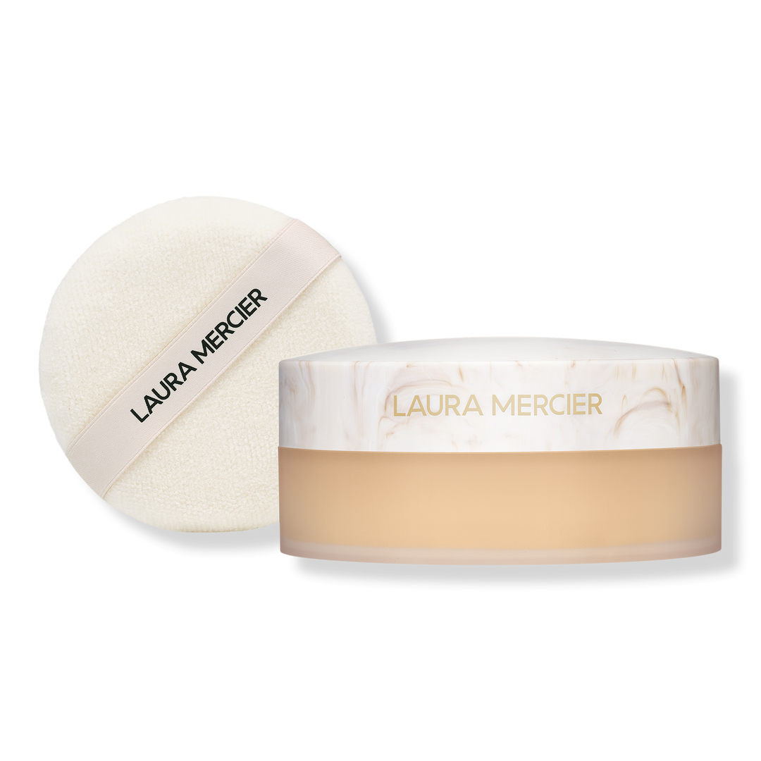 Laura Mercier Jumbo Translucent Loose Setting Powder Ultra-Blur & Velour Puff  #1
