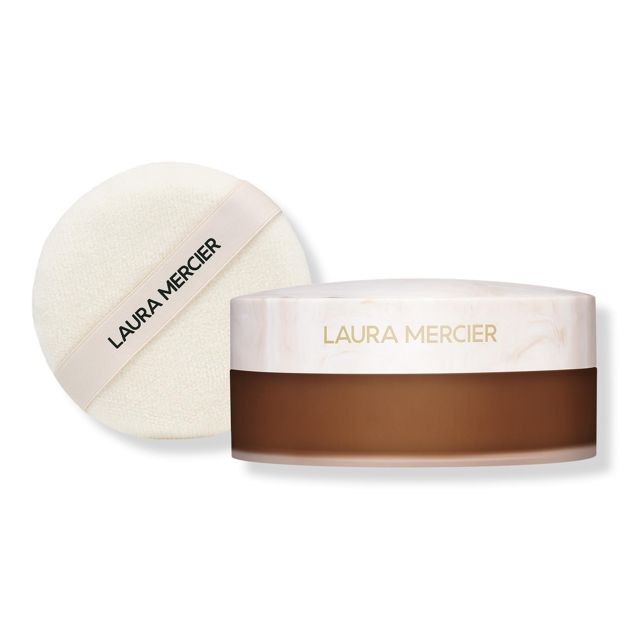 Laura Mercier Jumbo Translucent Loose Setting Powder Ultra-Blur & Velour Puff  #1