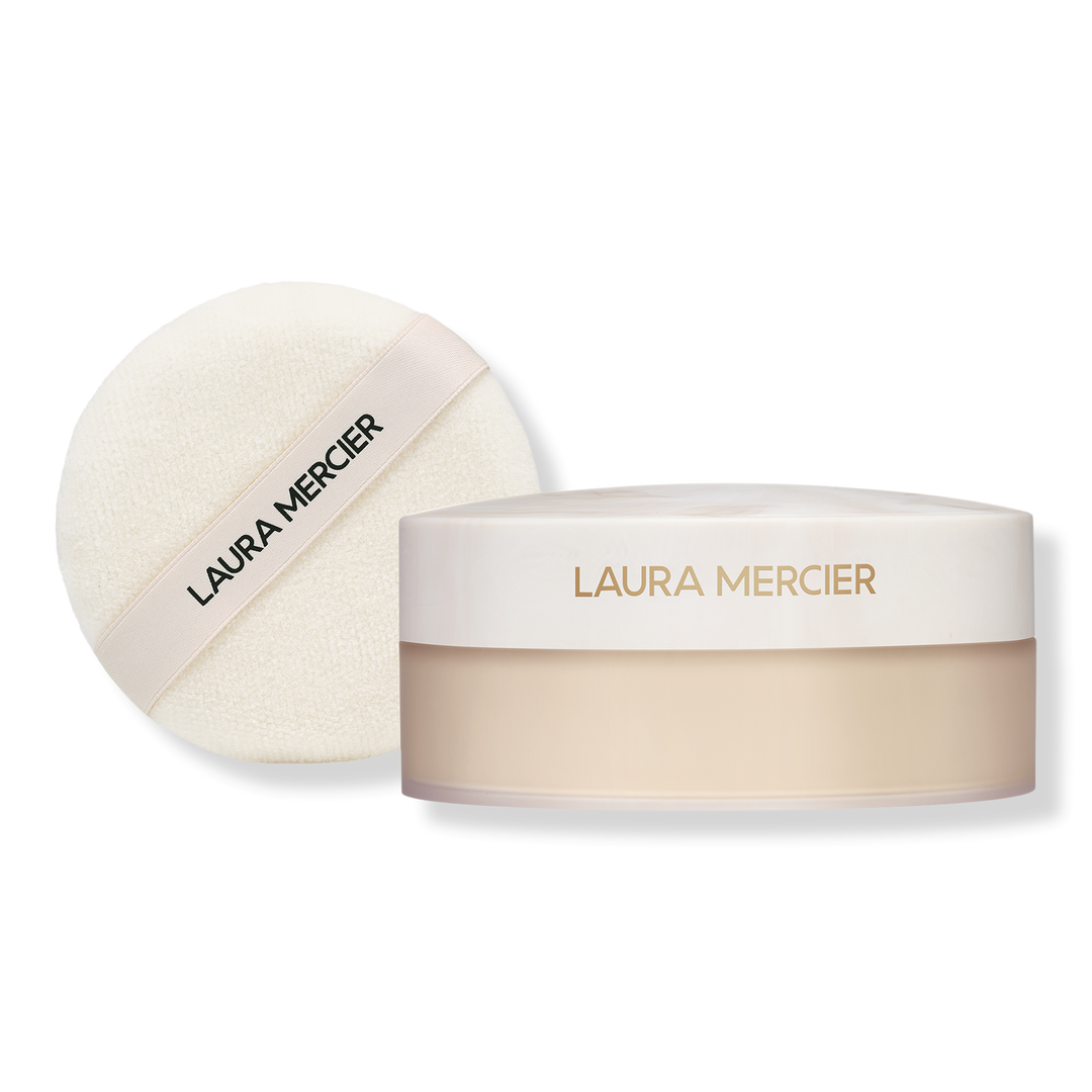 Laura Mercier Jumbo Translucent Loose Setting Powder Ultra-Blur & Velour Puff  #1