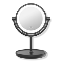 Matte Black Lighted Mirror