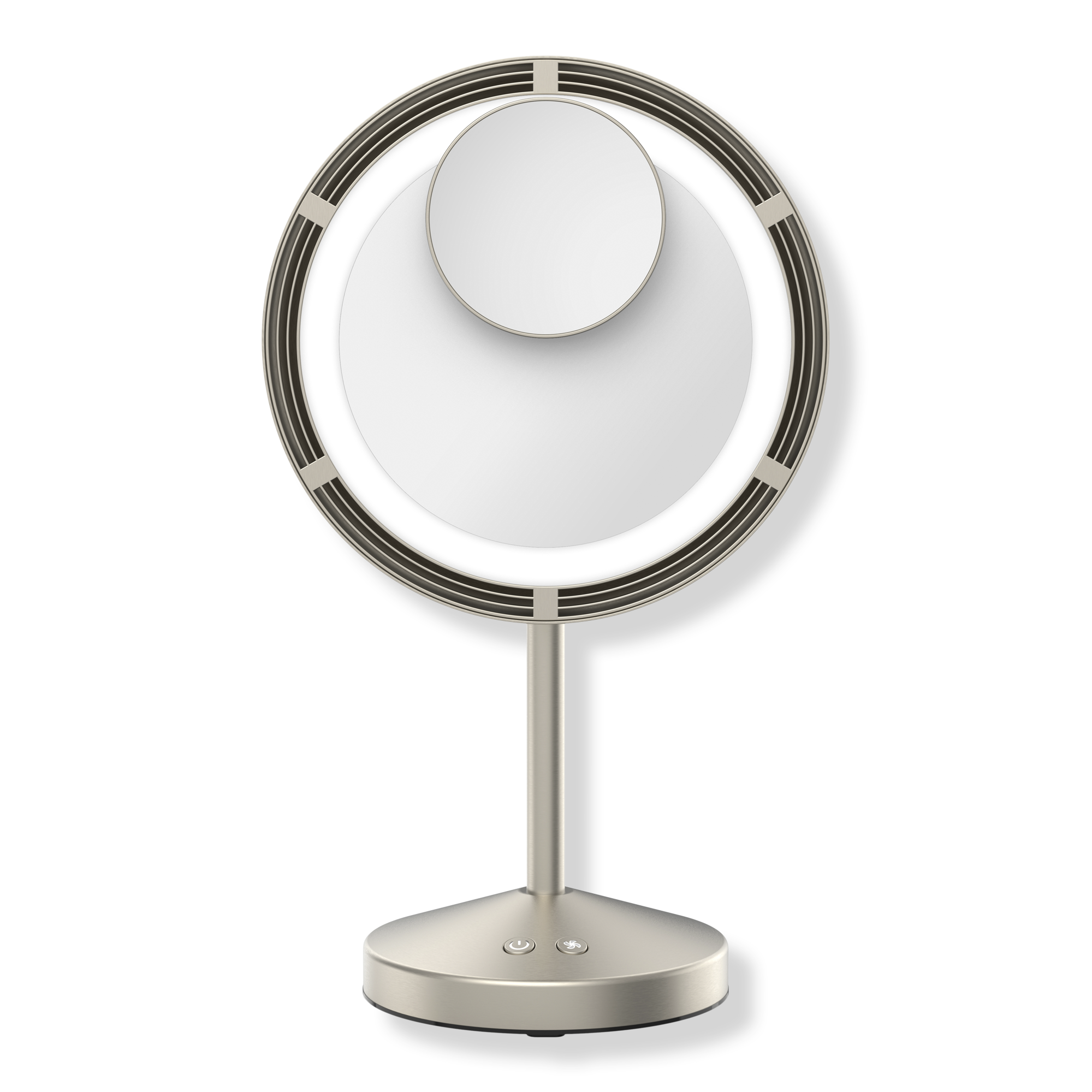 Conair Brushed Satin Nickel Lighted Fan Mirror #1