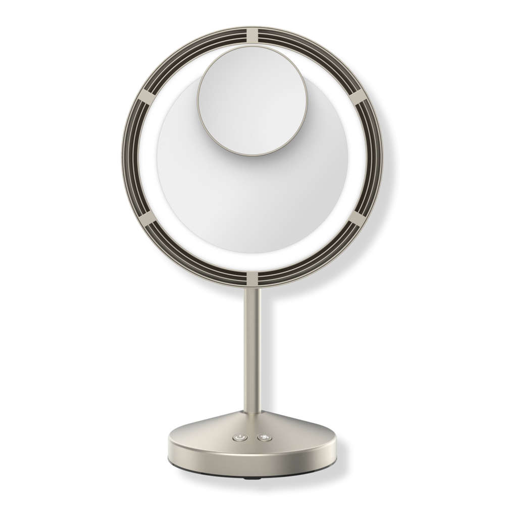 Conair Brushed Satin Nickel Lighted Fan Mirror