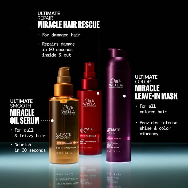 Wella - 3.4 oz ULTIMATE SMOOTH Miracle Hair Oil Serum | Ulta Beauty