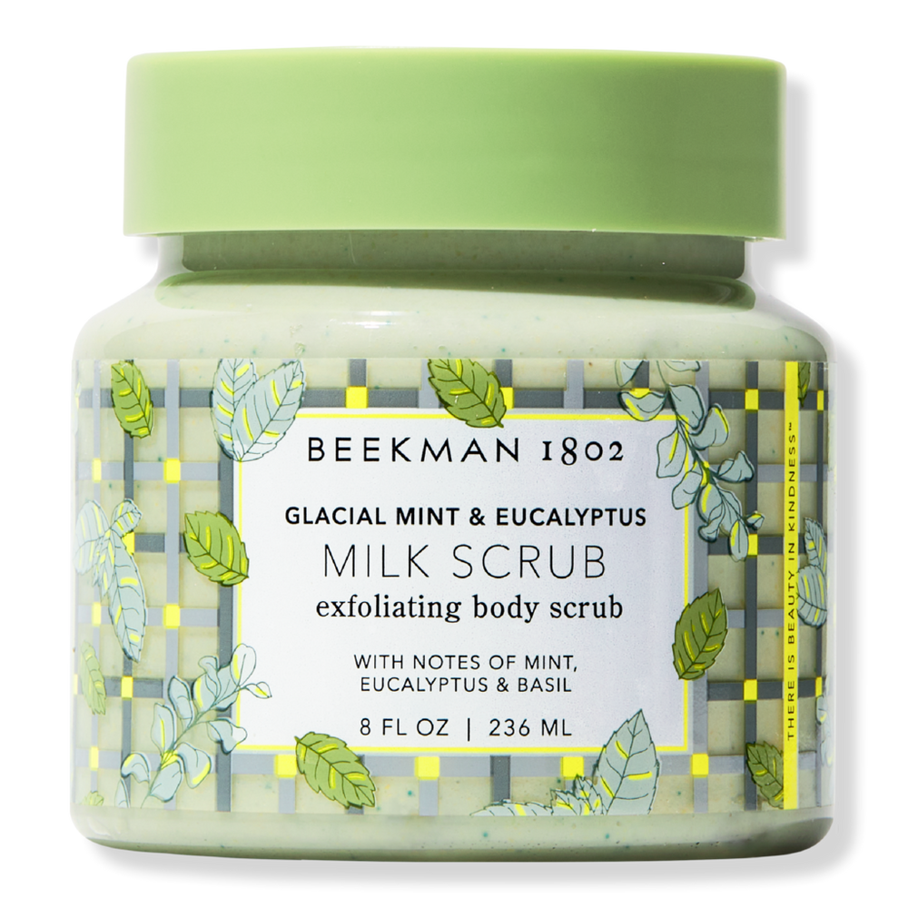 Beekman 1802 Milk Scrub Exfoliating Body Scrub - Glacial Mint & Eucalyptus