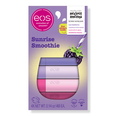 Eos Sunrise Smoothie 4 Piece Lip Balm