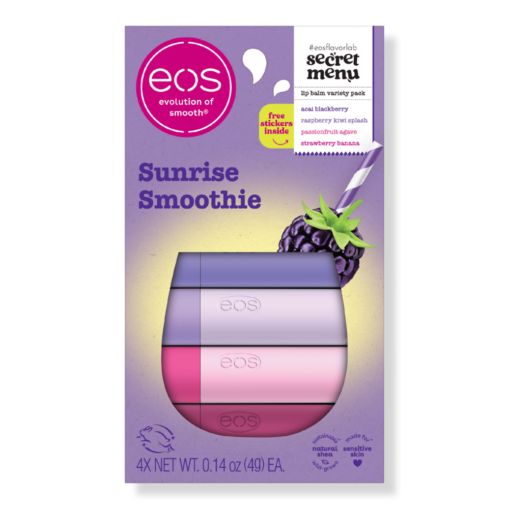 Eos Sunrise Smoothie 4 Piece Lip Balm