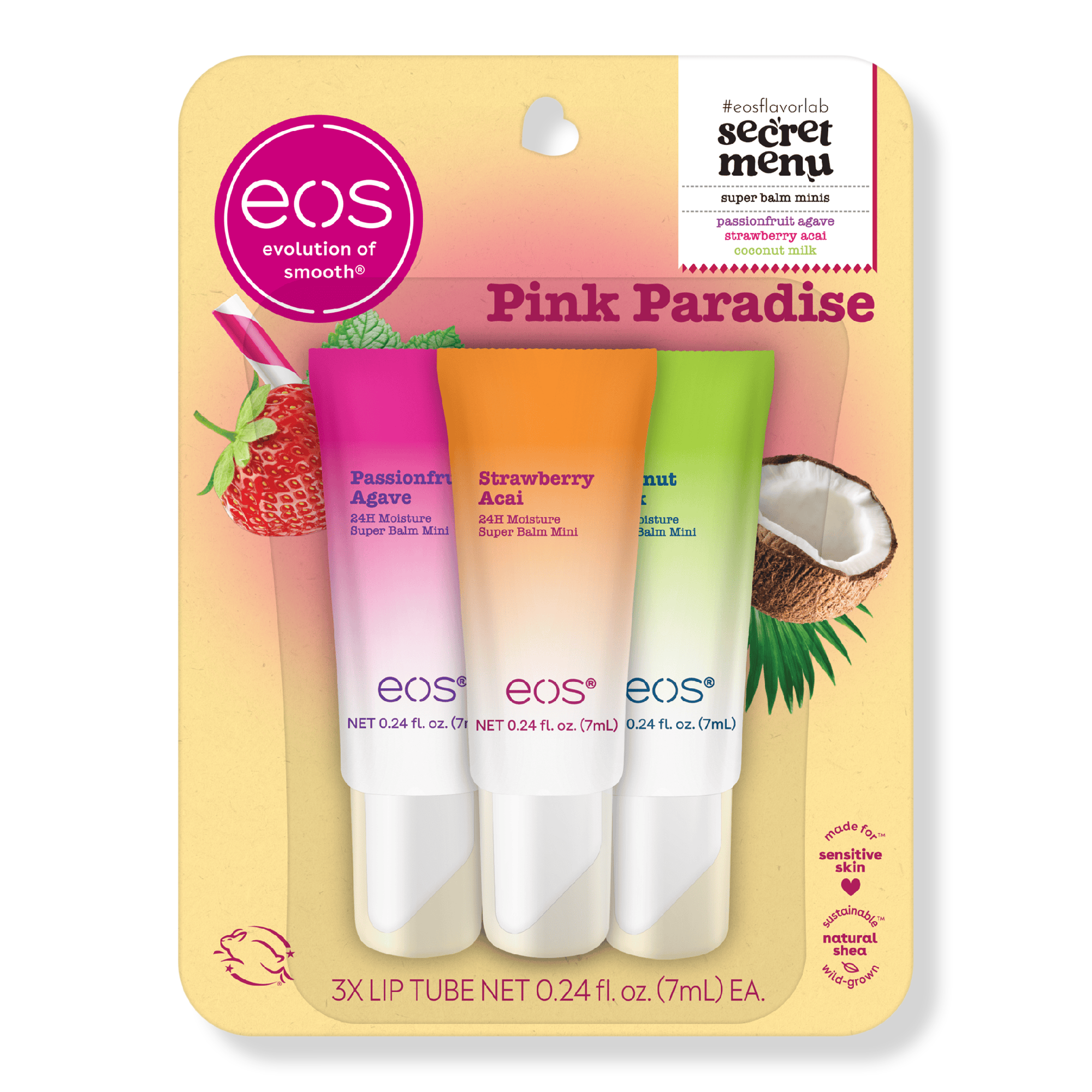 Eos Pink Paradise Minis 3 Piece Set #1