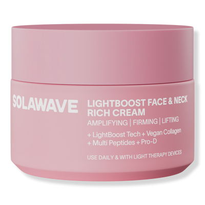 Solawave LightBoost Face & Neck Rich Cream