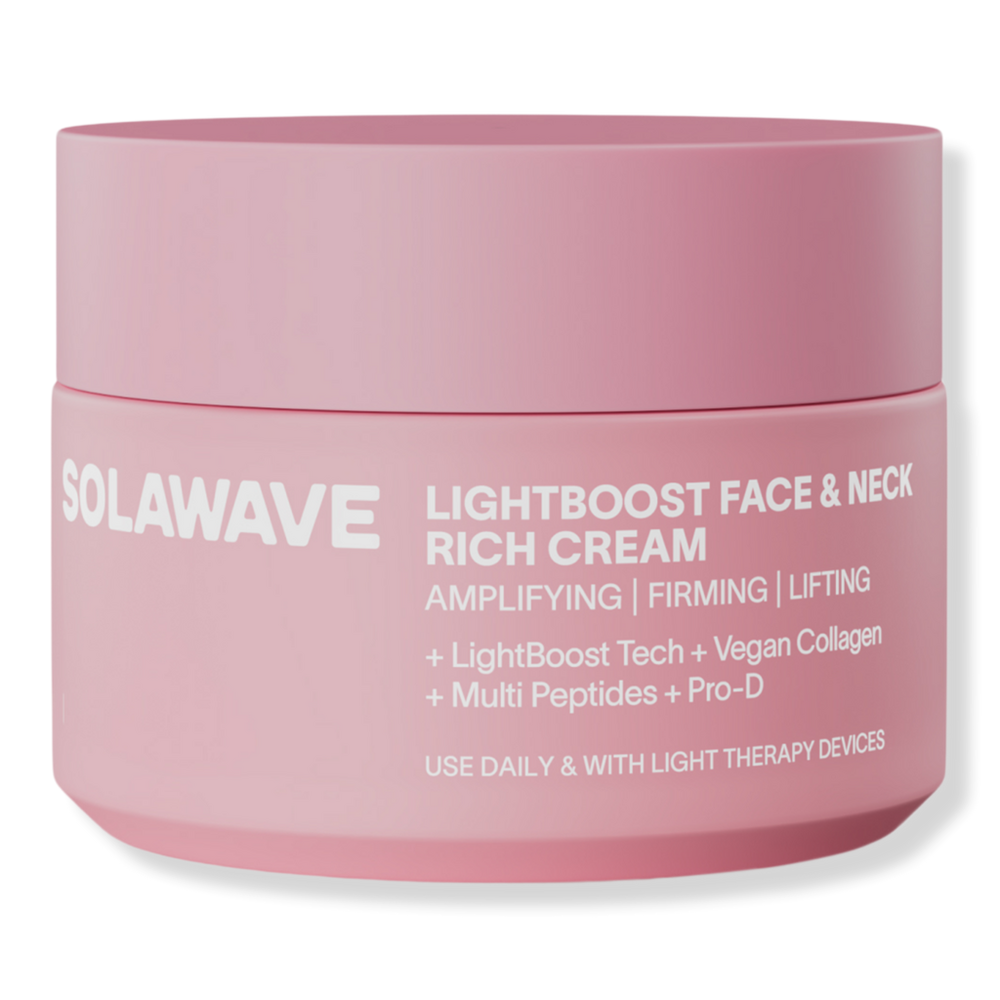 Solawave LightBoost Face & Neck Rich Cream