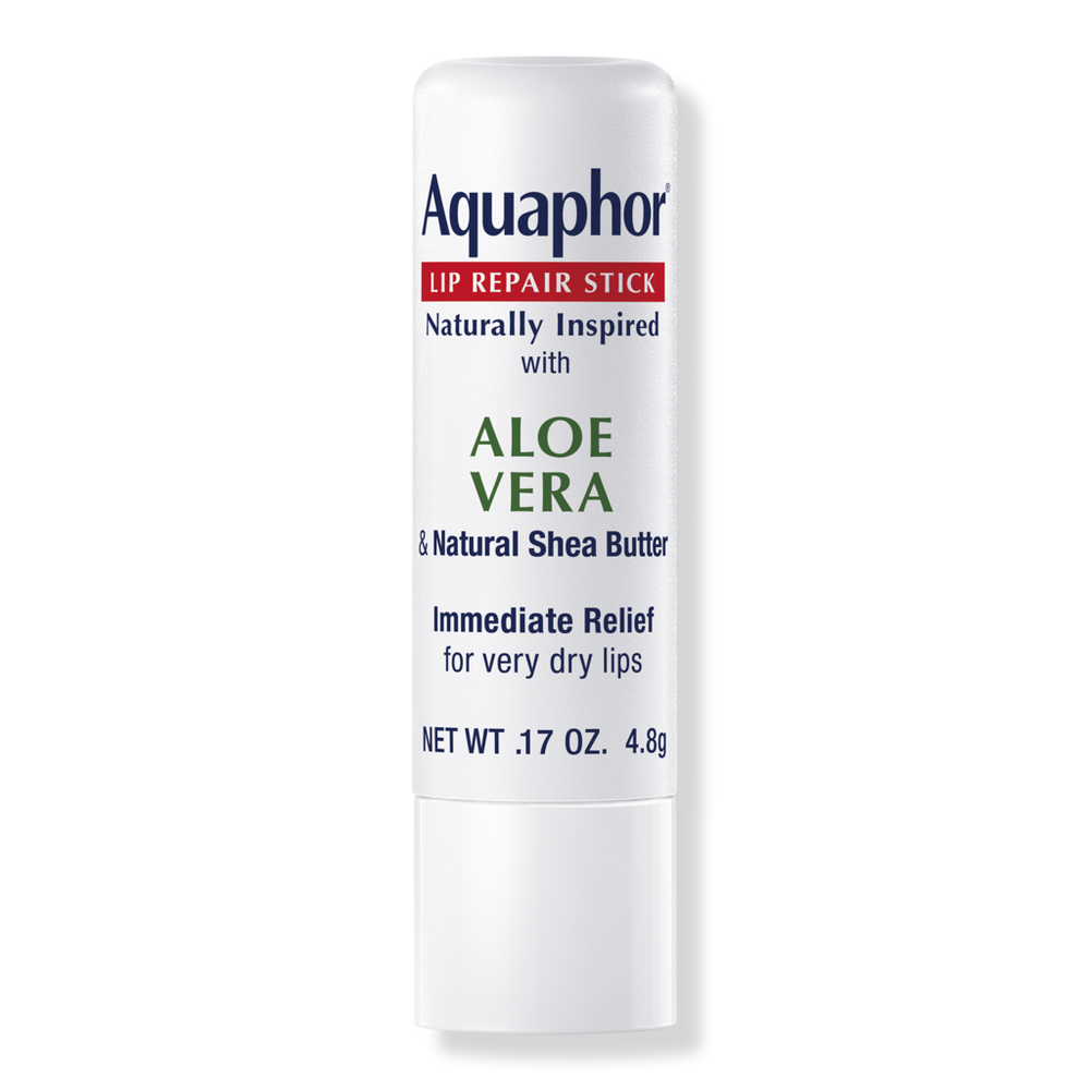 Aquaphor Naturally Inspired Lip Repair Lip Balm Stick With Shea Butter - Aloe Vera