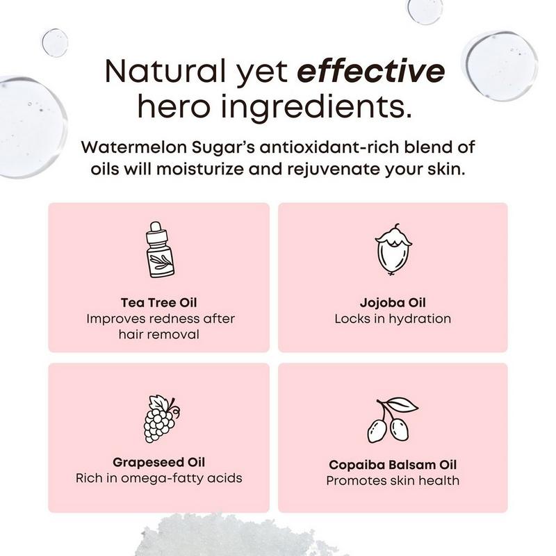 Bushbalm Watermelon Sugar 2 Step Ingrown Hair & Razor Bump Kit #5