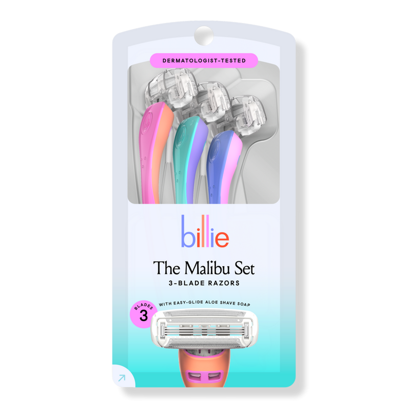 billie - The Malibu Set Disposable Razors | Ulta Beauty