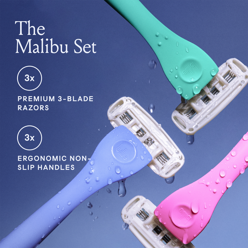 billie - The Malibu Set Disposable Razors | Ulta Beauty