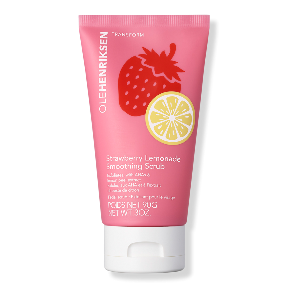 Olehenriksen 10% Aha Lemonade Smoothing Scrub - Strawberry Lemonade