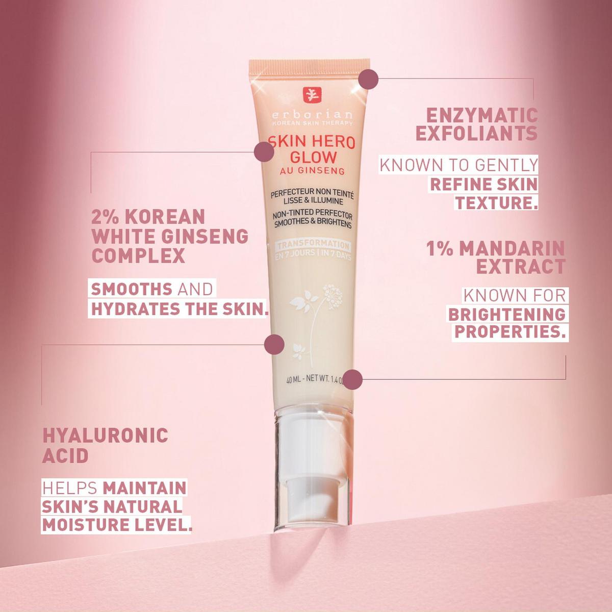 Skin Hero Glow Non-Tinted Perfecter - 1.4 oz