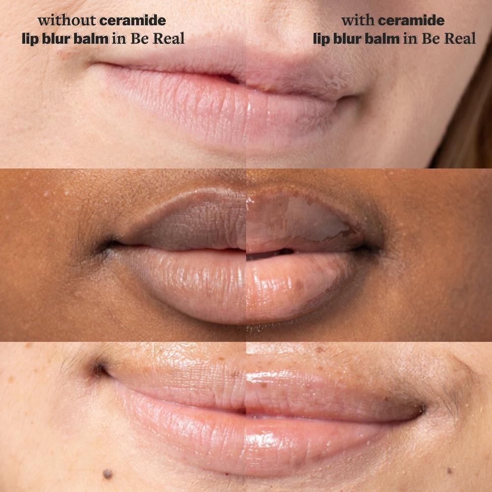 Ceramide Lip Blur Balm Hydrating & Smoothing Lip Treatment - Clear