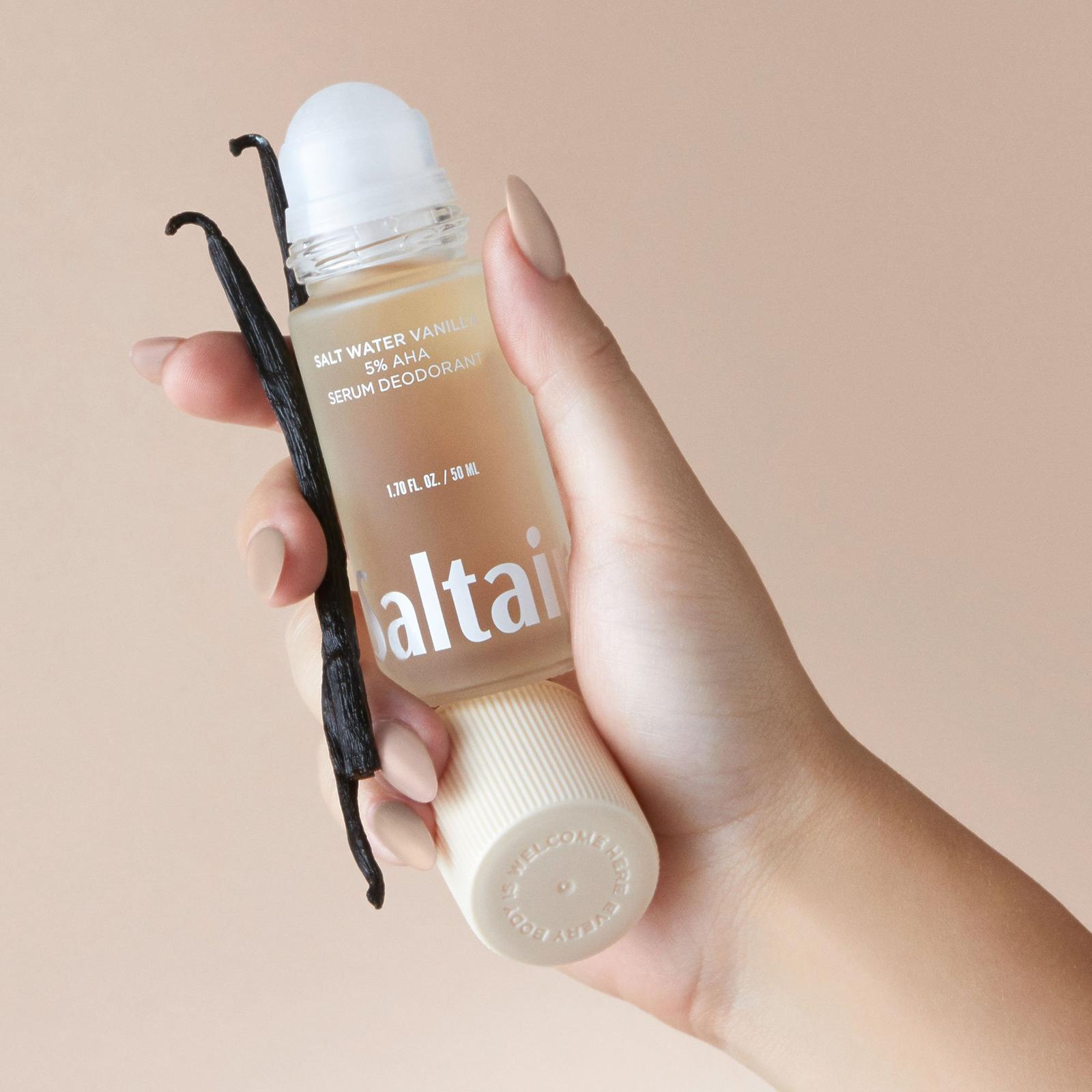 5% AHA Serum Deodorant - Salt Water Vanilla