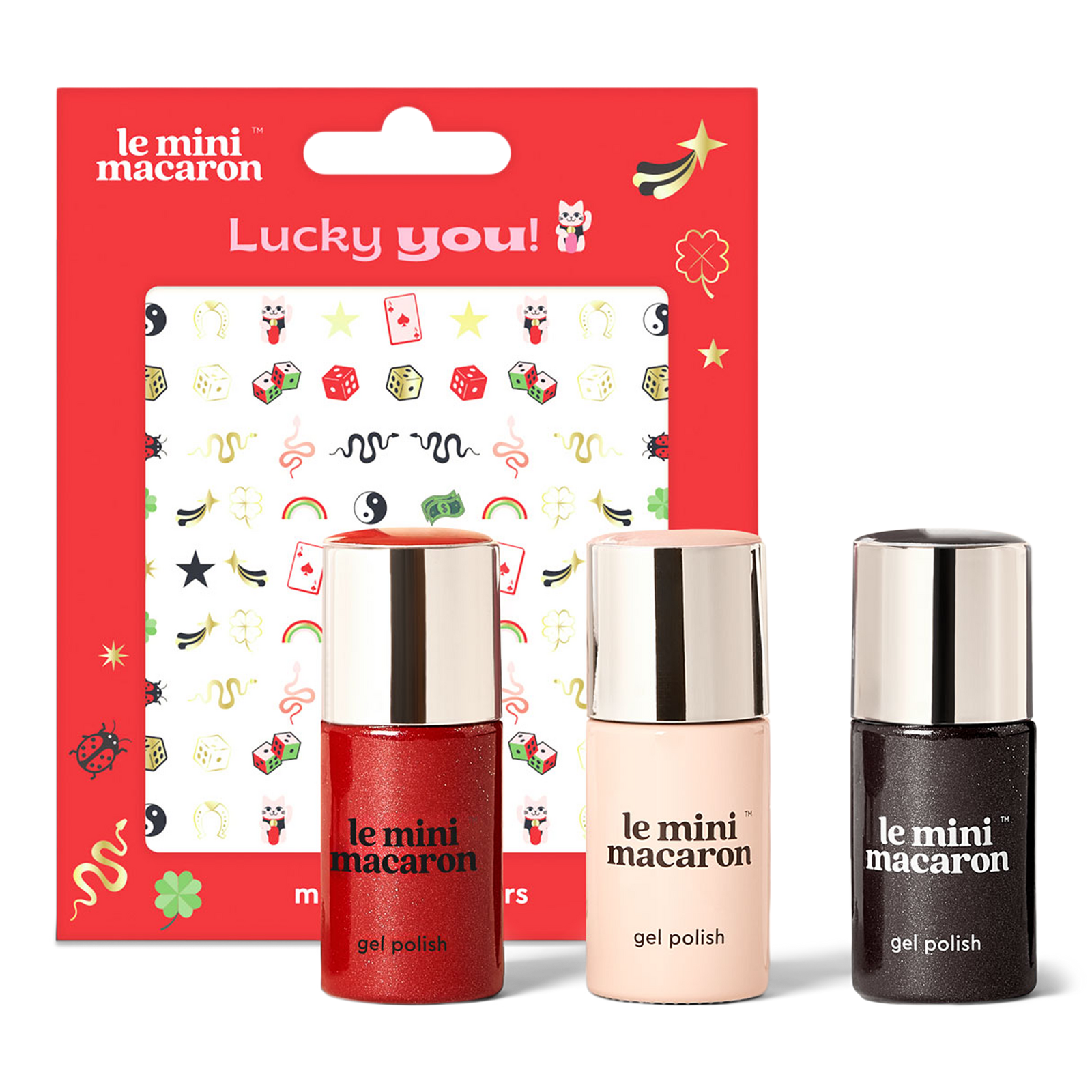 Lunar New Year Nail Polish + Sticker Collection - Year of the Snake