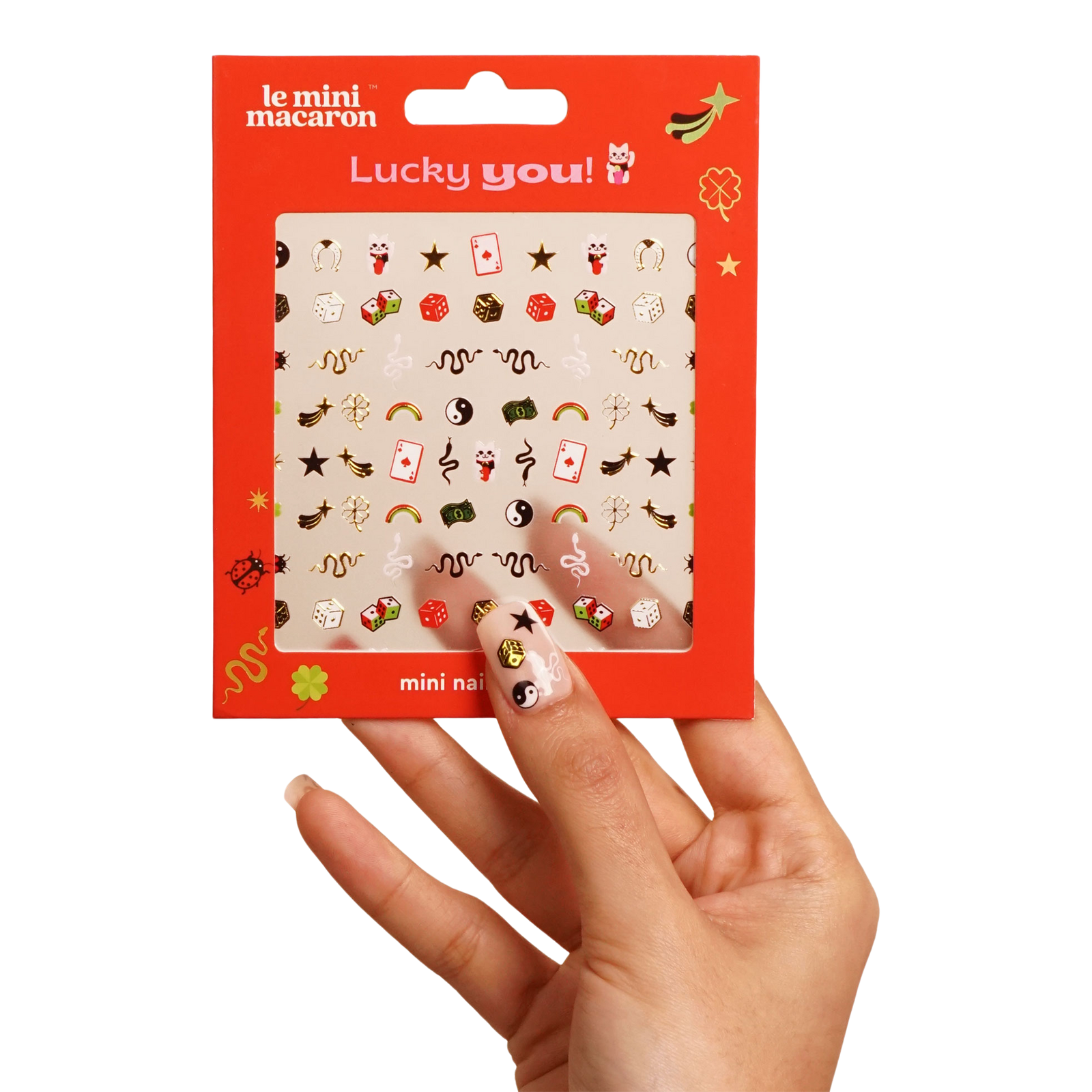 Lunar New Year Nail Polish + Sticker Collection - Year of the Snake