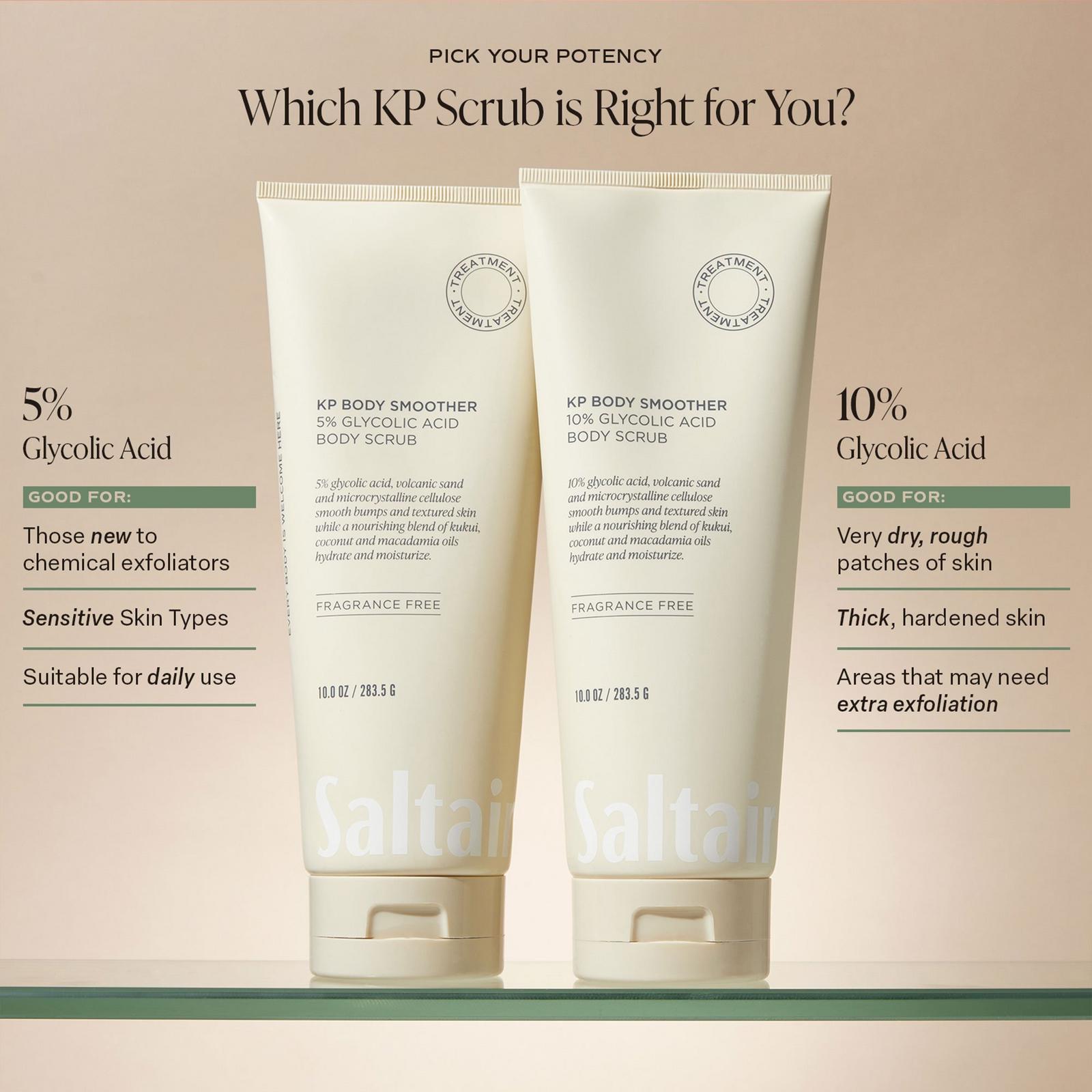 KP Body Smoother 10% Glycolic Acid Body Scrub