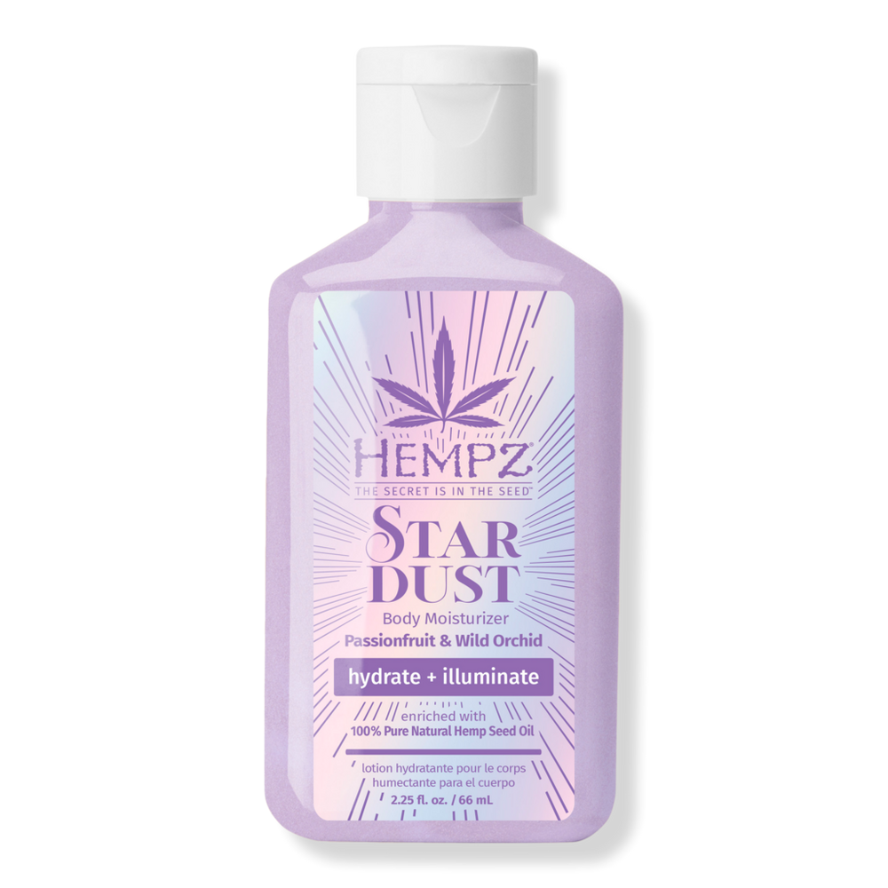 Hempz Star Dust Body Moisturizer With Shimmer - 2.25 oz