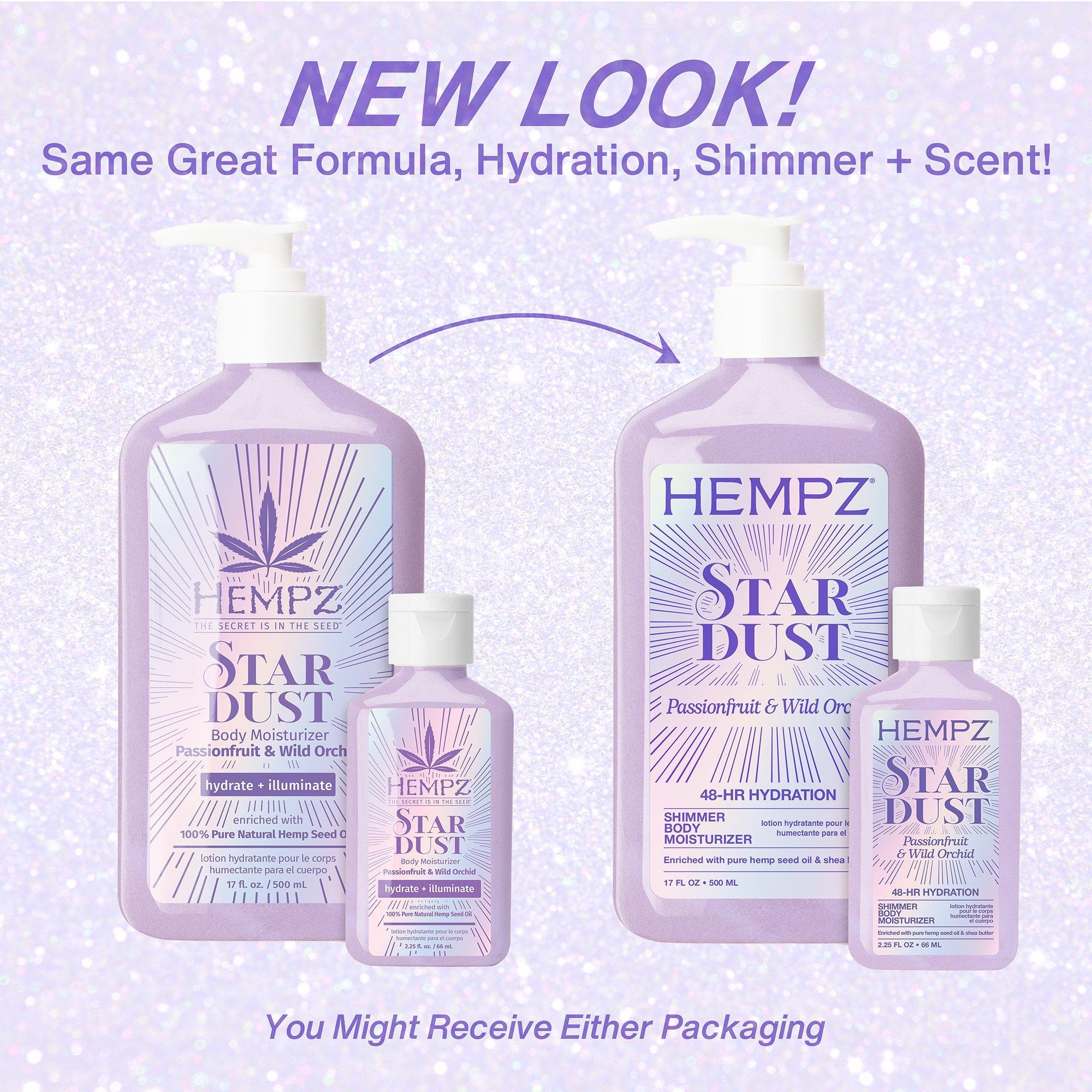 Мерцающий увлажняющий крем для тела Hempz Star Dust — фото 2