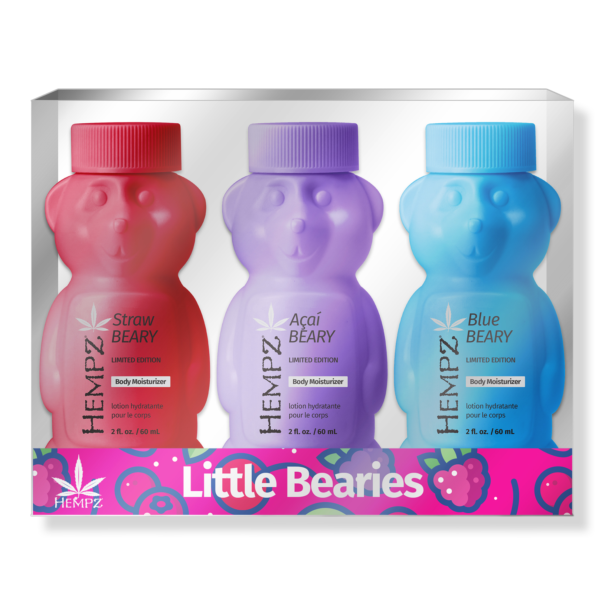 Hempz Limited Edition Little Bearies Moisturizers Kit #1