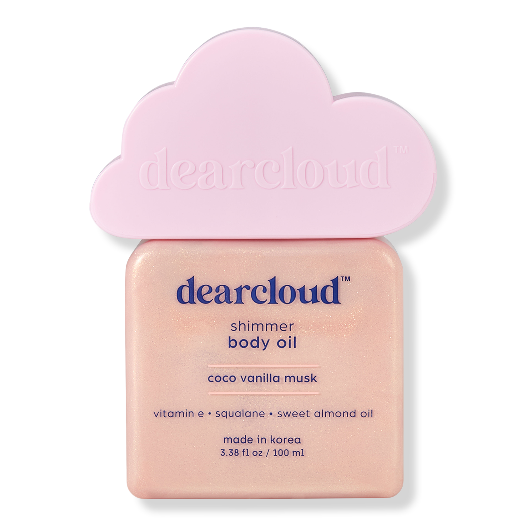 dearcloud Coco Vanilla Musk Shimmer Body Oil #1
