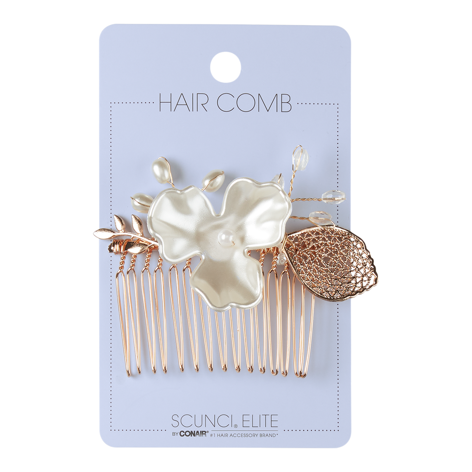 Elite Floral Hair Comb