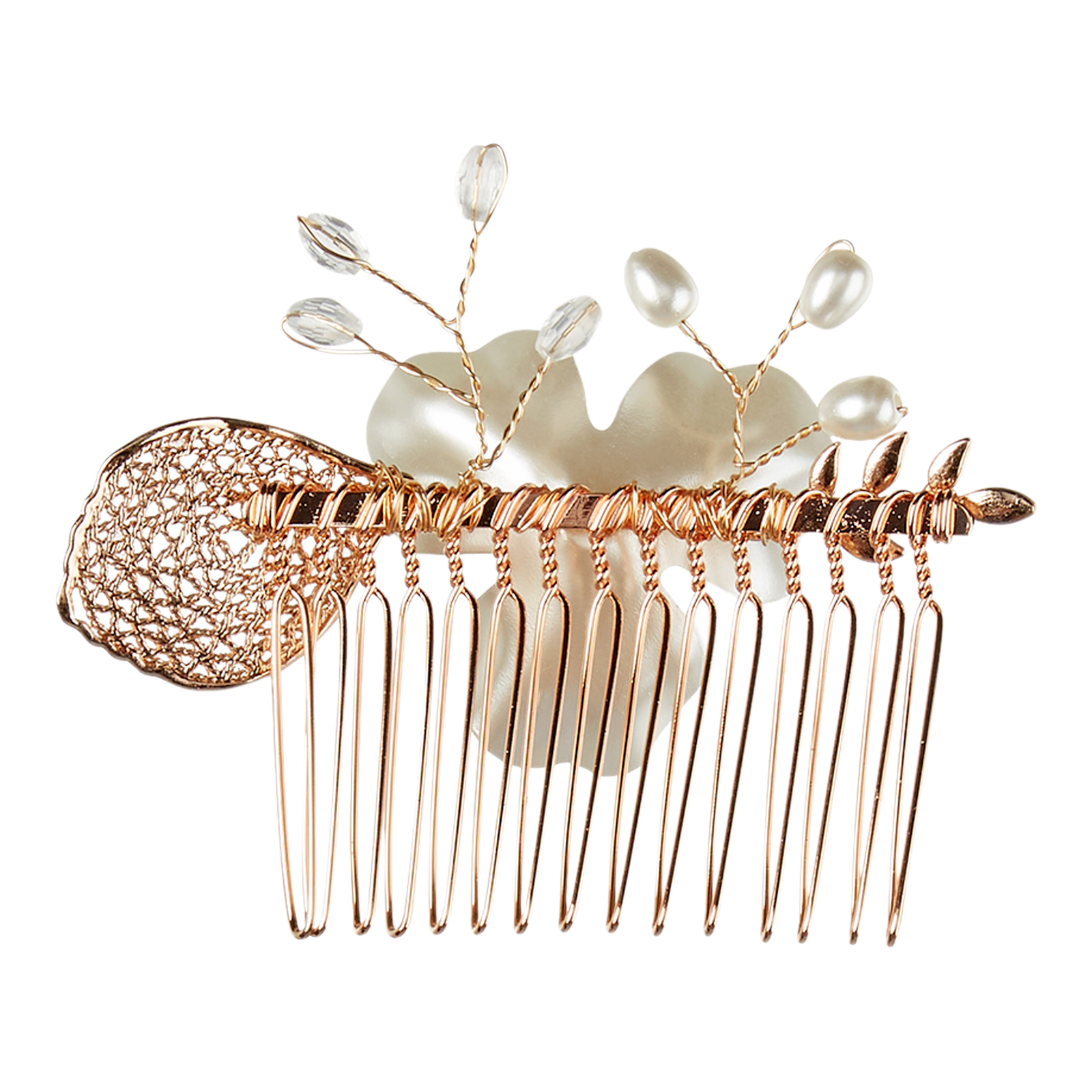 Elite Floral Hair Comb