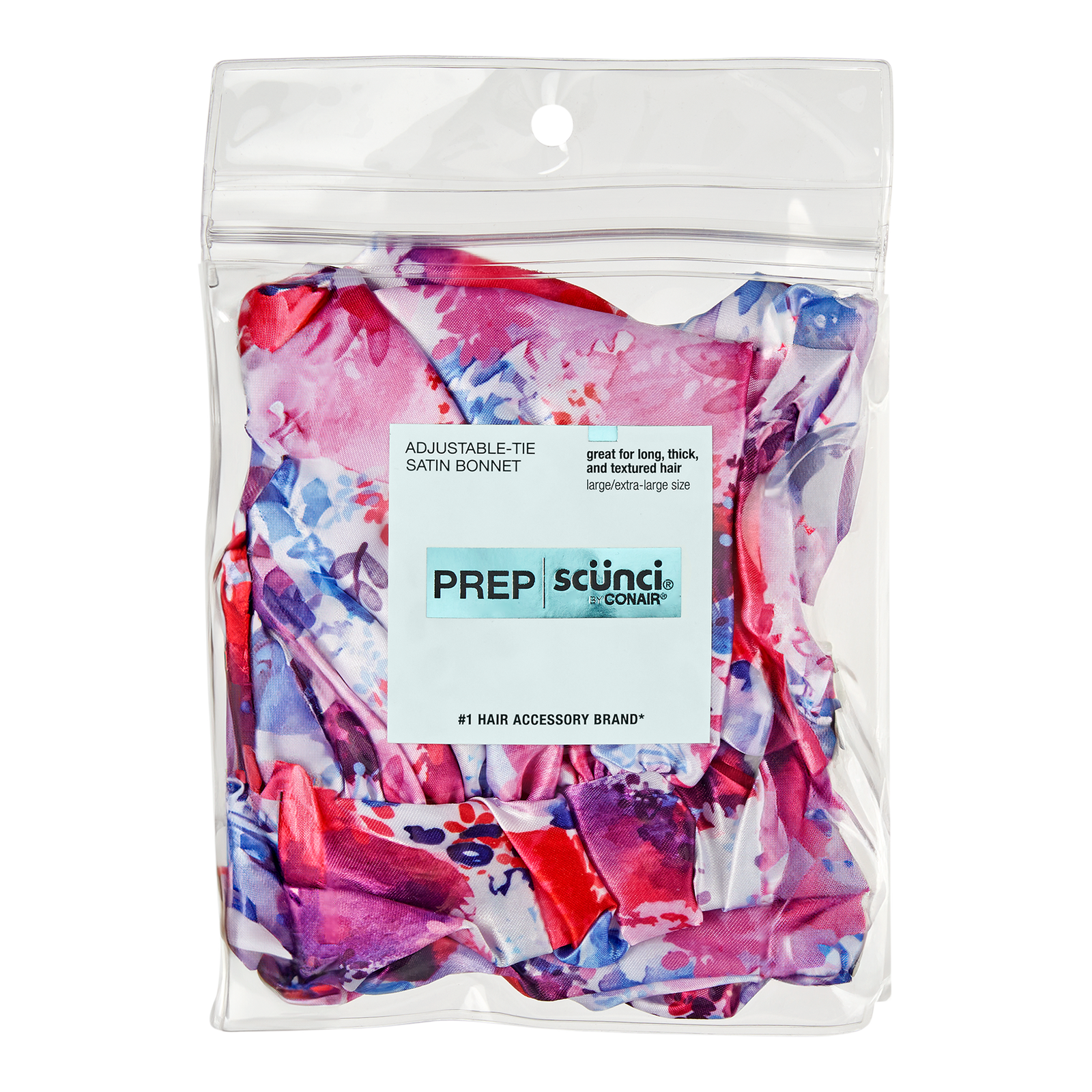 Prep Oversized Satin Bonnet