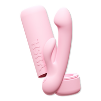 Glow - Compact + Rechargeable Pink Rabbit Vibrator with Travel Case