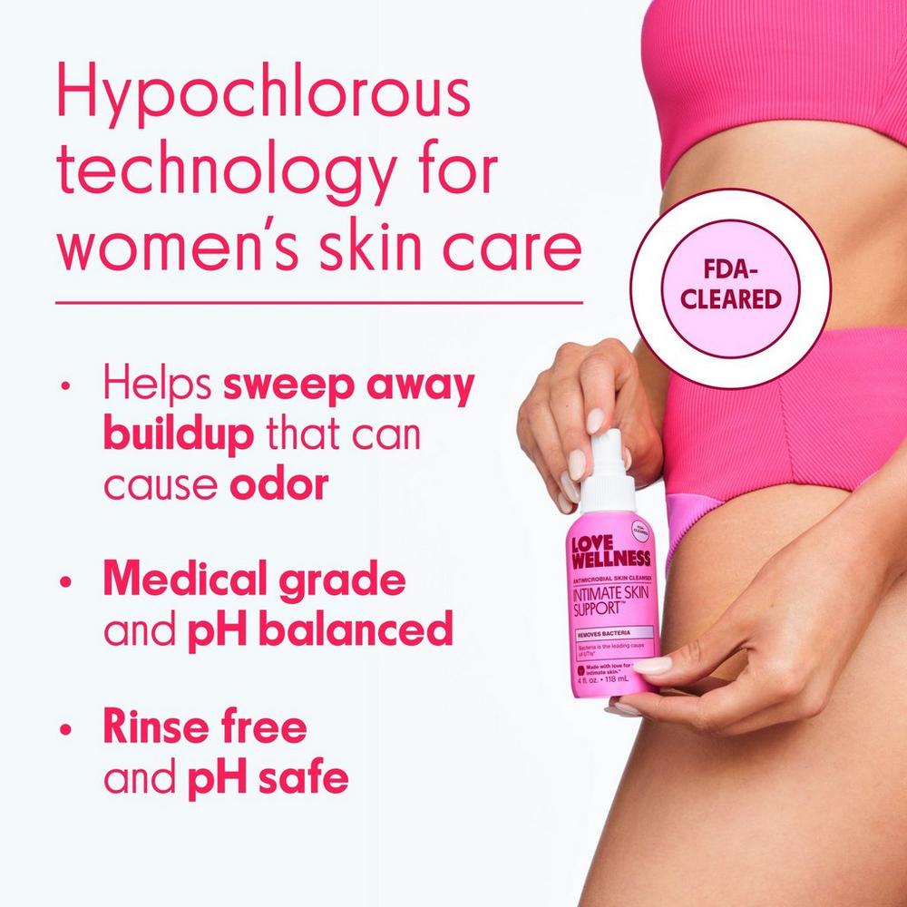 Intimate Skin Support: Antimicrobial Skin Cleanser