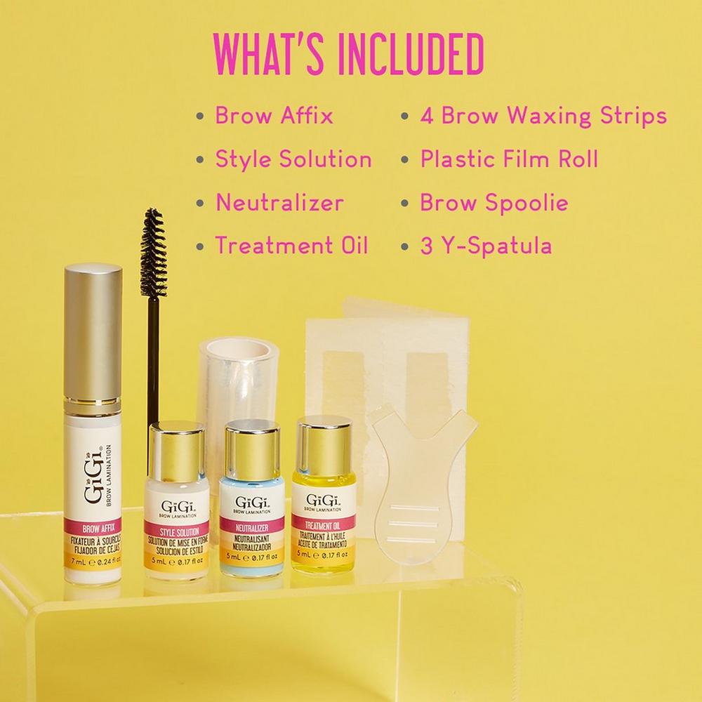Brow Waxing + Lamination Kit