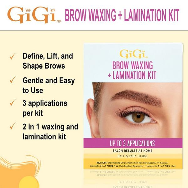 Gigi Brow Waxing + Lamination Kit #3