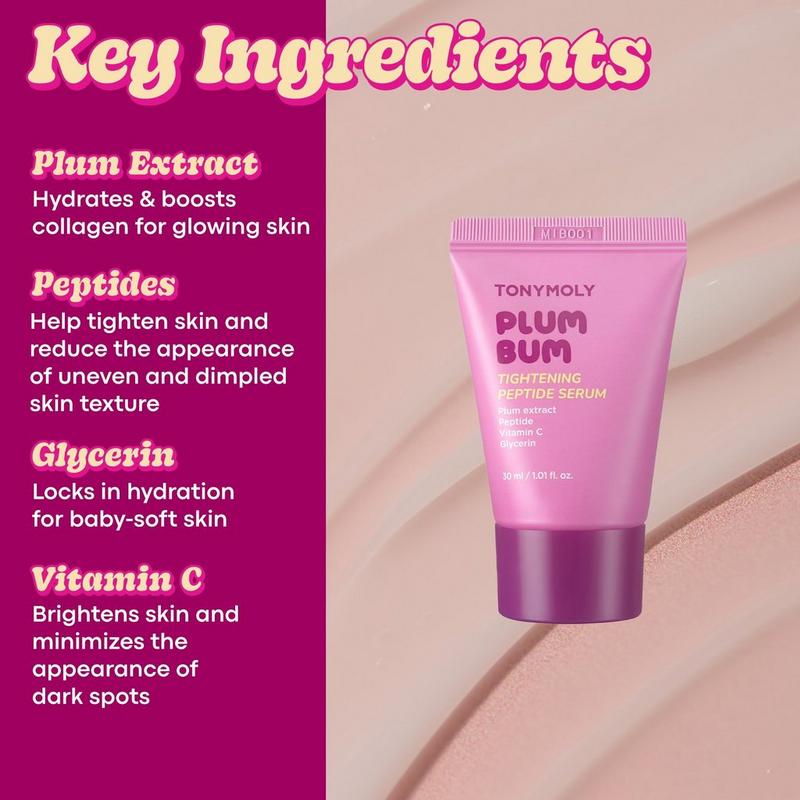 TONYMOLY Plum Bum Body Exfoliating 3 Piece Set #8