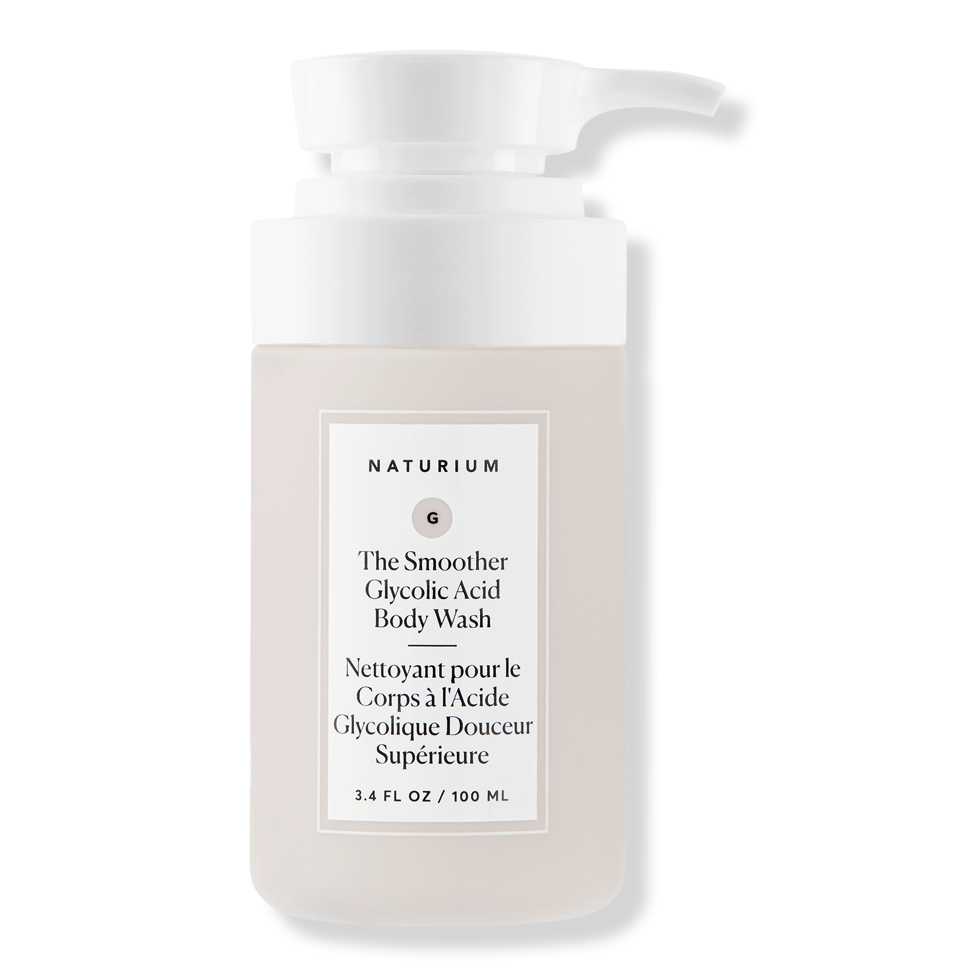 Naturium Travel Size The Smoother Glycolic Acid Exfoliating Body Wash #1