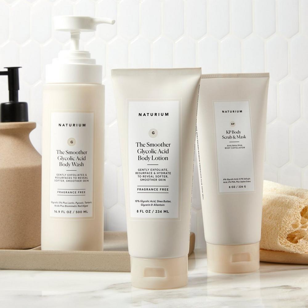 Travel Size The Smoother Glycolic Acid Exfoliating Body Wash