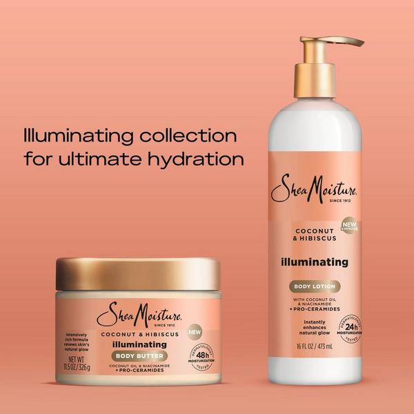 SheaMoisture Coconut & Hibiscus Illuminating Body Lotion #4