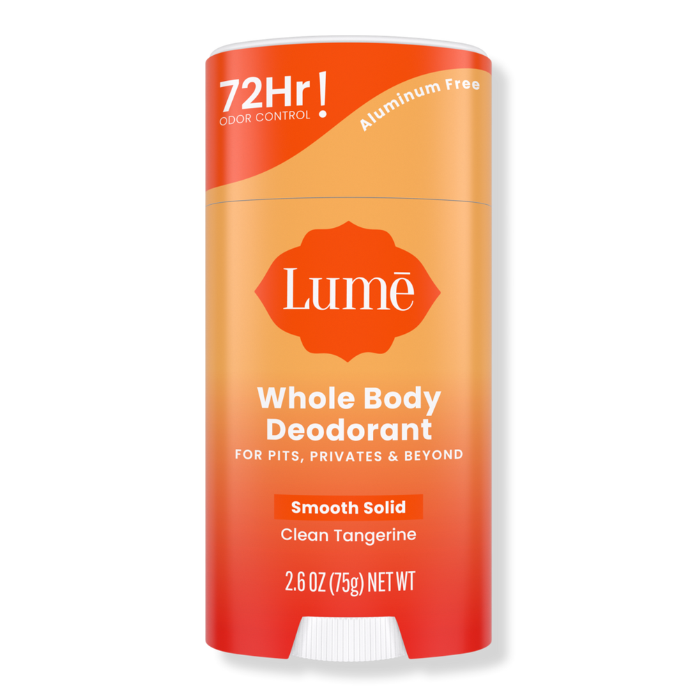 Lume Whole Body Deodorant Smooth Solid - Clean Tangerine