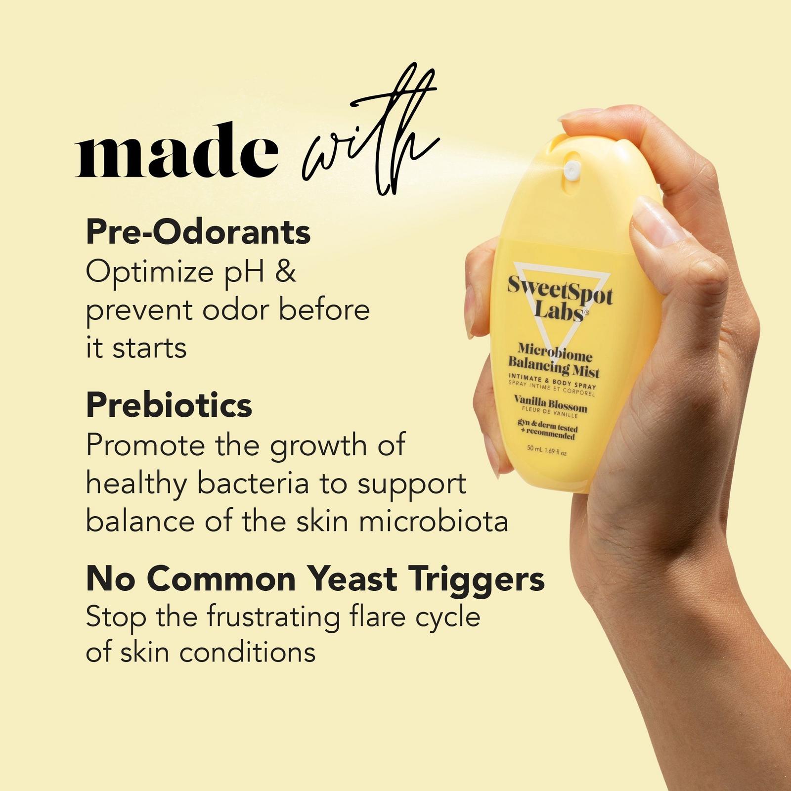 Vanilla Blossom Microbiome Balancing Mist - Intimate & Body Spray