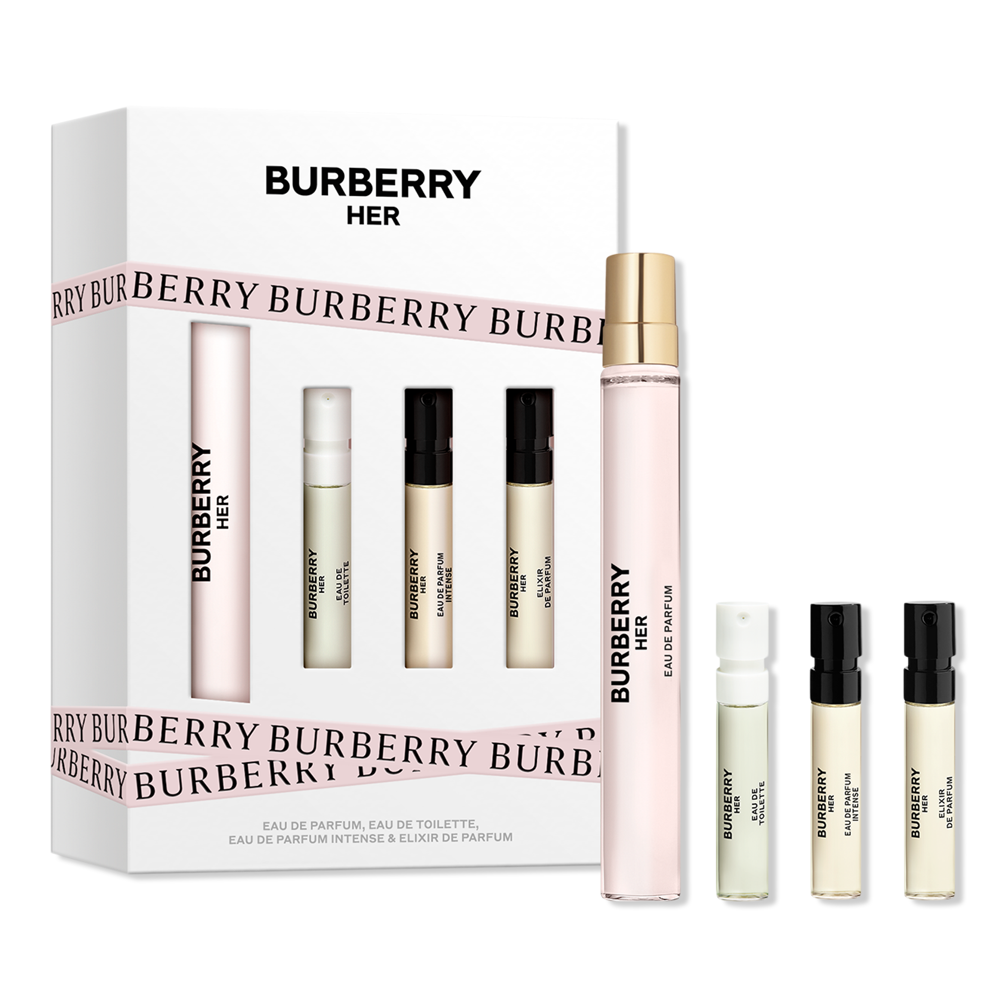 Burberry Her Discovery 4 Piece Travel Spray Gift Set #1