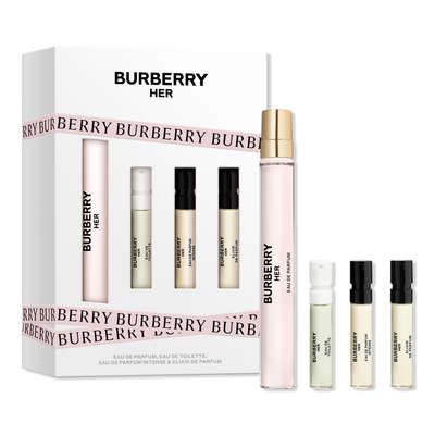 Burberry Her Discovery 4 Piece Travel Spray Gift Set