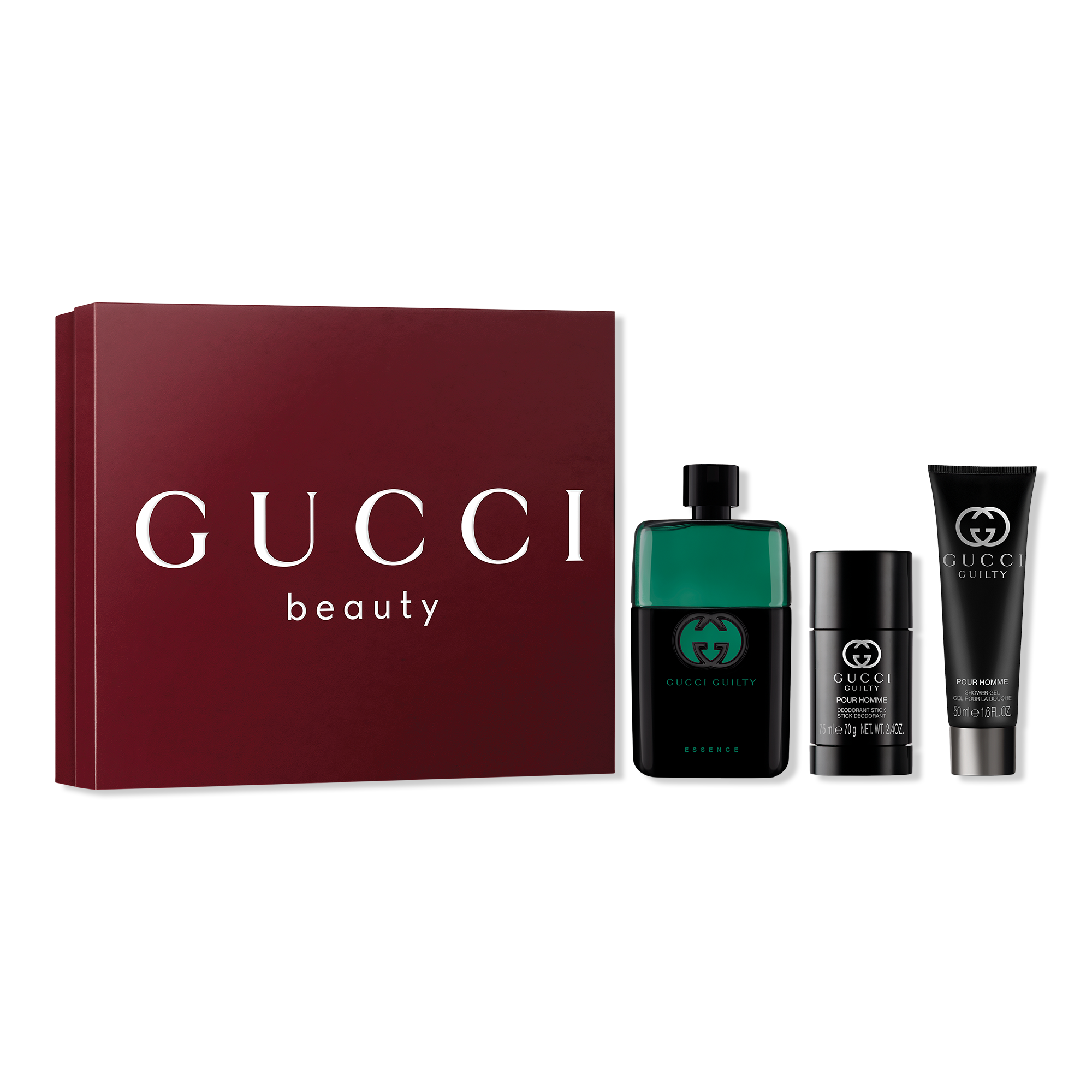 Gucci Guilty Essence Pour Homme Eau de Toilette 3 Piece Gift Set #1